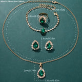Elisandre Vermont Jewellery Set | Gold