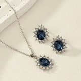 Katya Azuryn Jewellery Set | White Gold