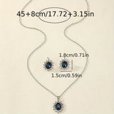 Katya Azuryn Jewellery Set | White Gold