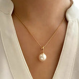 Golden Grace Pearl Jewellery Set | Gold