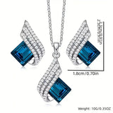 Brienne Solazure Jewellery Set | White Gold