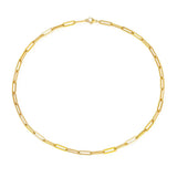 Archen Elegant Chain Necklace | White Gold