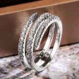 Victoria Sassetti Ring | White Gold