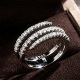 Victoria Sassetti Ring | White Gold