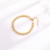 Timepiece Chain Bracelet | Gold