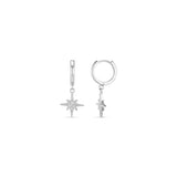 The Mystic Earrings | White Gold
