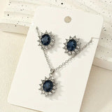 Katya Azuryn Jewellery Set | White Gold