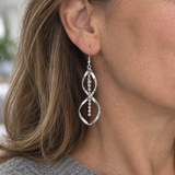 Sunbeam Spiral Earrings | Gold