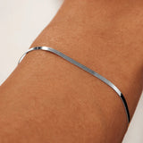 Sun Serpent Bracelet | White Gold