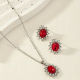 Katya Ruberyn Jewellery Set | White Gold