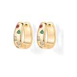 Colourwave Hoops | Gold