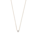 Clea Stone Necklace | White Gold
