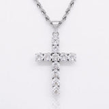 Cross necklace | Gold